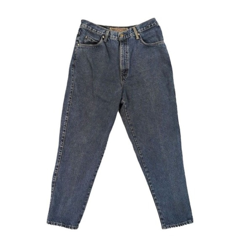 Levis VNTG Womens 90s Grunge Mom High Rise Tapered Jeans 28 Dark Blue 900 Series
